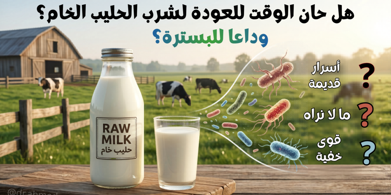 تريند الحليب الخام: هل خدعونا طوال هذه السنوات بضرورة البسترة؟